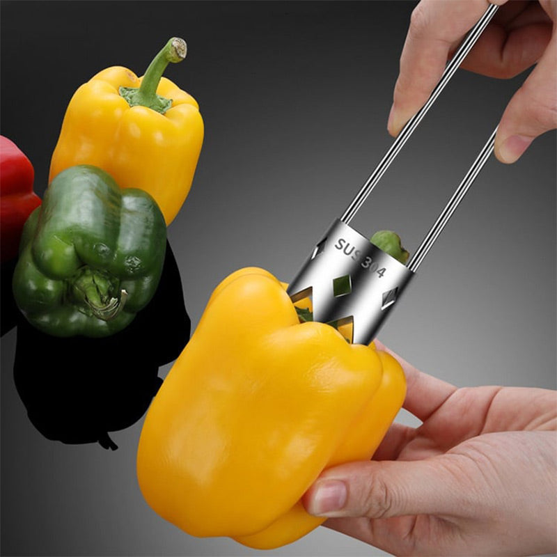 💥%50 İndirimli Fırsat🍎Evrensel Paslanmaz Çelik Meyve Çekirdeği Çıkarma Aleti - Çekirdeği Çıkarmayı Kolaylaştırır