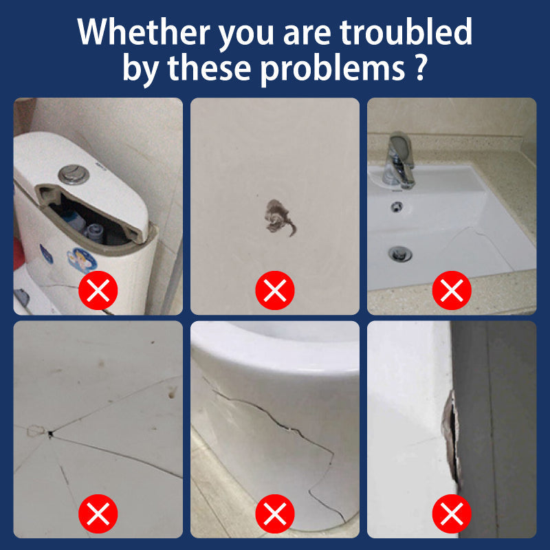 🛡️2025 Neue Förderung🔥🏠Multifunktionales Gel zur Reparatur von Fliesenrissen