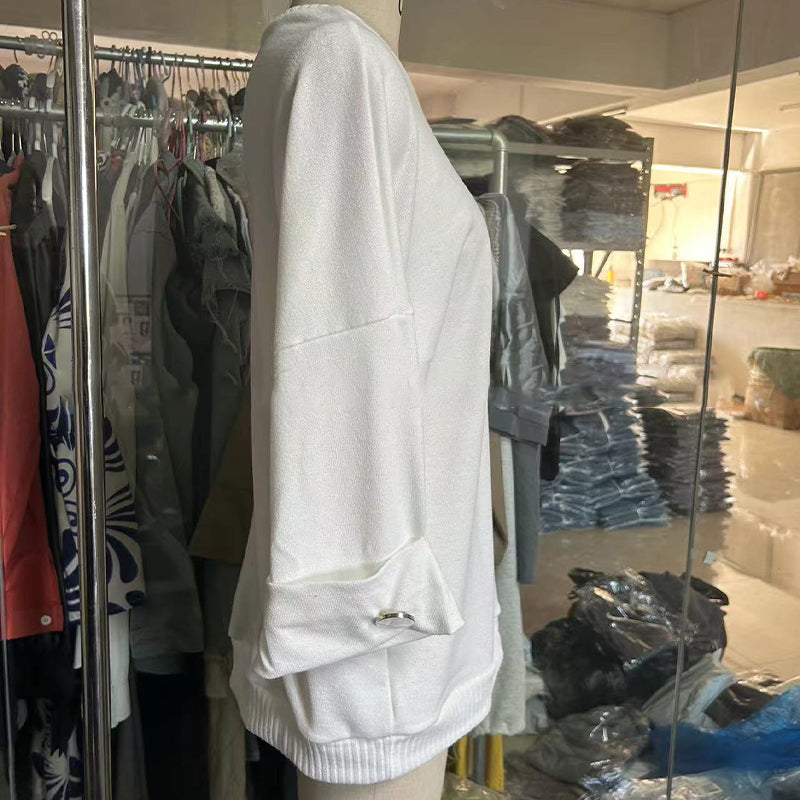 👚HEISSER VERKAUF 50%  - Klassisches, einfarbiges Strickoberteil für Damen