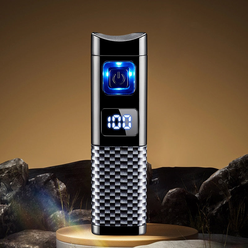 🔋LED güç göstergeli ve son derece güçlü mavi alevli akıllı çakmak