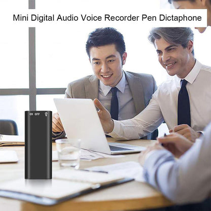 ✨🎅Weihnachtsangebote – Nur für kurze Zeit!⏰Mini Digital Audio Voice Recorder Pen Dictaphone