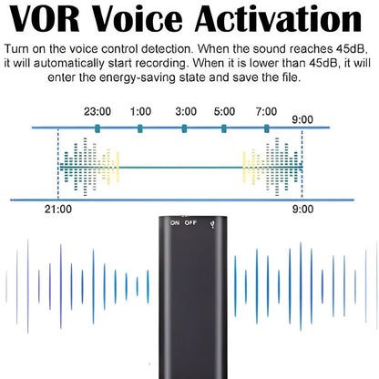 ✨🎅Weihnachtsangebote – Nur für kurze Zeit!⏰Mini Digital Audio Voice Recorder Pen Dictaphone