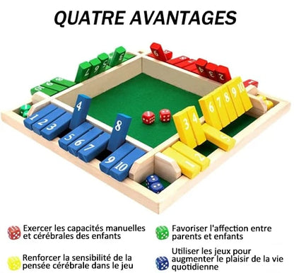 🔥İndirimin son günü! %50 indirim!🔥🎲EĞLENCELİ AİLE OYUNLARI – Kutuyu Kapat Masa Oyunu