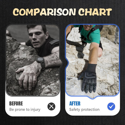 ⚡2 kaufen，1 gratis⚡Schnittfeste Sicherheitshandschuhe der Stufe 5 für Arbeit und Outdoor-Abenteuer