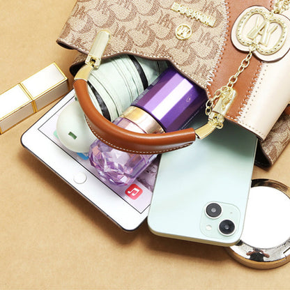 🎒 ✨👜 Versatile, elegant retro-style handbag, lightweight and luxurious, can be worn as a shoulder bag