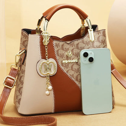 🎒 ✨👜 Versatile, elegant retro-style handbag, lightweight and luxurious, can be worn as a shoulder bag