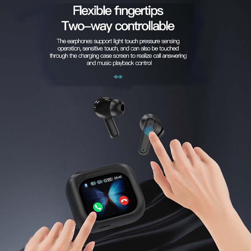 ⏳Begrenzte Zeit 70% Rabatt💥Kompakte Ohrhörer mit Touch-Steuerung und klarem Klang