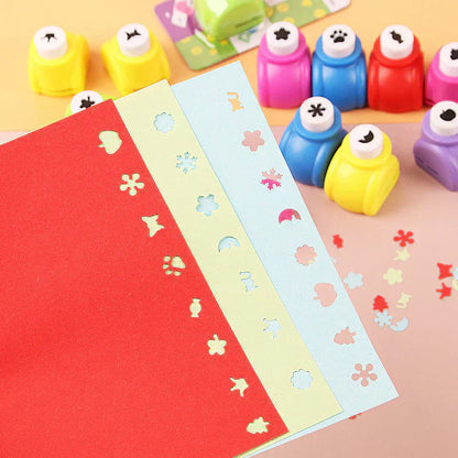 🔥Sınırlı sayıda mevcut, %50 indirim🔥✨ Çocuklar için Kendin Yap Delgeç Seti - Sevimli Şekiller Oluşturun 🎁📏