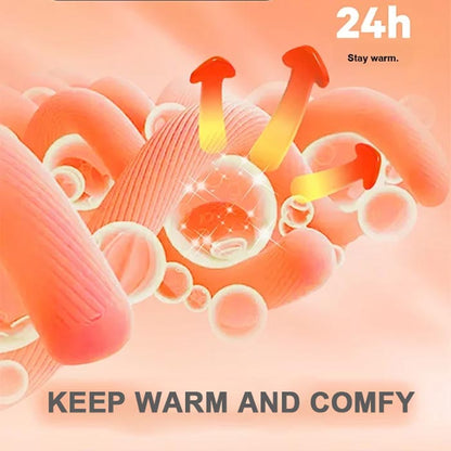 Plüschgefütterte, verdickte Thermomütze mit Gesichtsmaske für Männer und Frauen