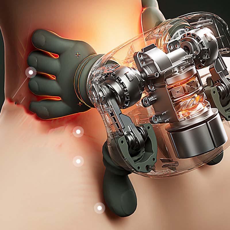 3 kademeli hız ayarlı boyun yastığı masaj aleti