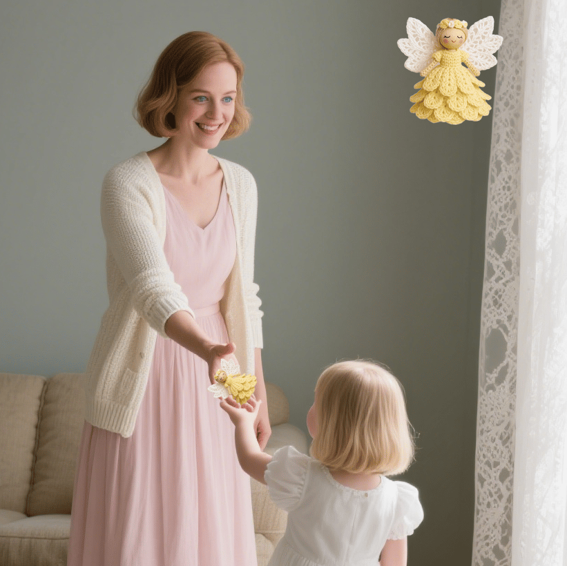 🔥Son Gün İndirimi %50 İndirim🎁Kendi Meleğinizi Örgüyle Örün – Komple Örgü Seti