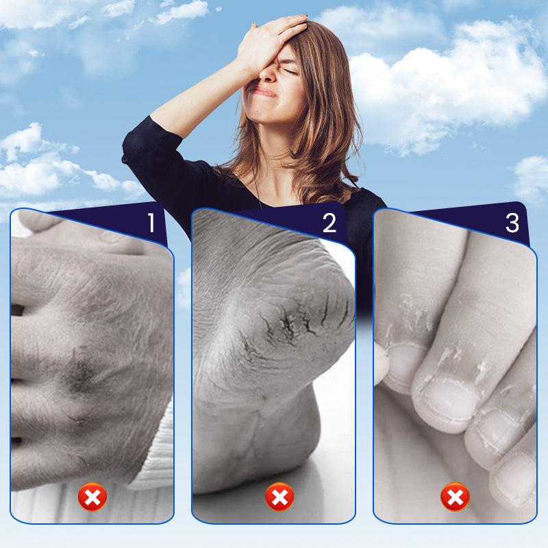 💧El ve Ayaklardaki Çatlak Cilt Onarıcı Yara Bantları (%50 İndirimli)