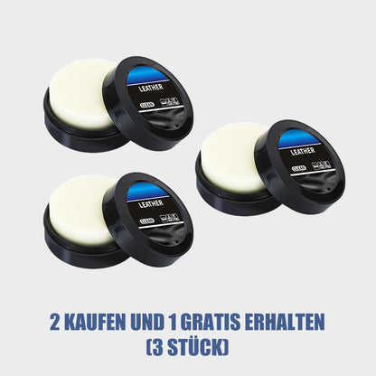 🧼 KAUFEN 2 ERHALTEN 3! ✨ Reinigungs- & Pflegecreme für Leder - Tiefenreinigung mit Natürlichen Ölen für Möbel, Autositze & Accessoires 🛋️🌟