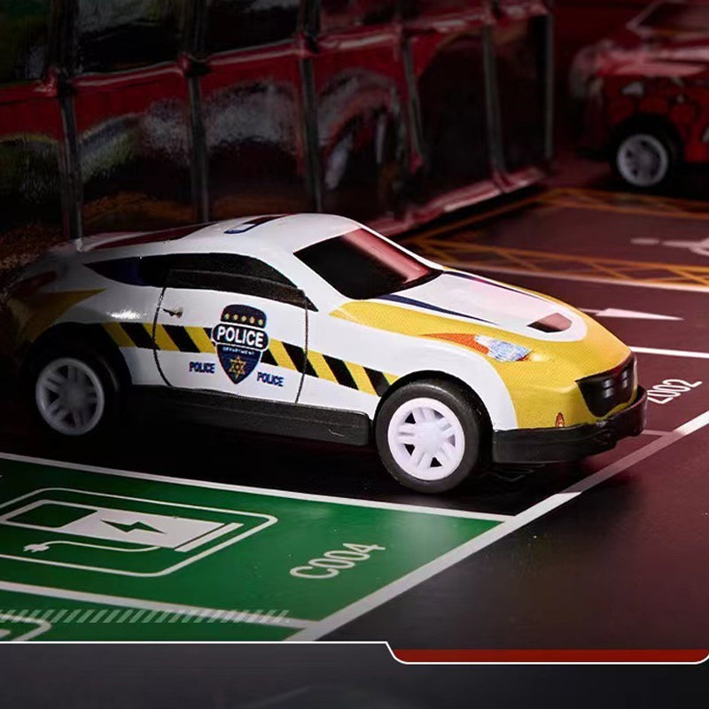 🎅Noel Kampanyası %49 İndirim🎁 Entegre Garajlı 48 Mini Otomobil