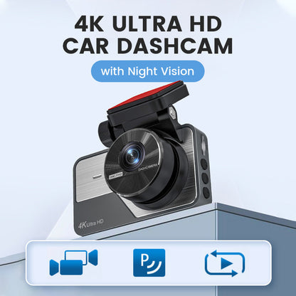 📢📢 50 % Rabatt!!! ✨ 4K Ultra HD Dashcam mit Nachtsicht – WLAN und Loop-Aufnahme für kontinuierliche Überwachung 🚗🌙