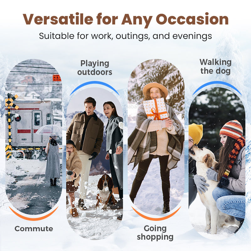 Kalın topuklu, sıcak astarlı kadın bilek botları