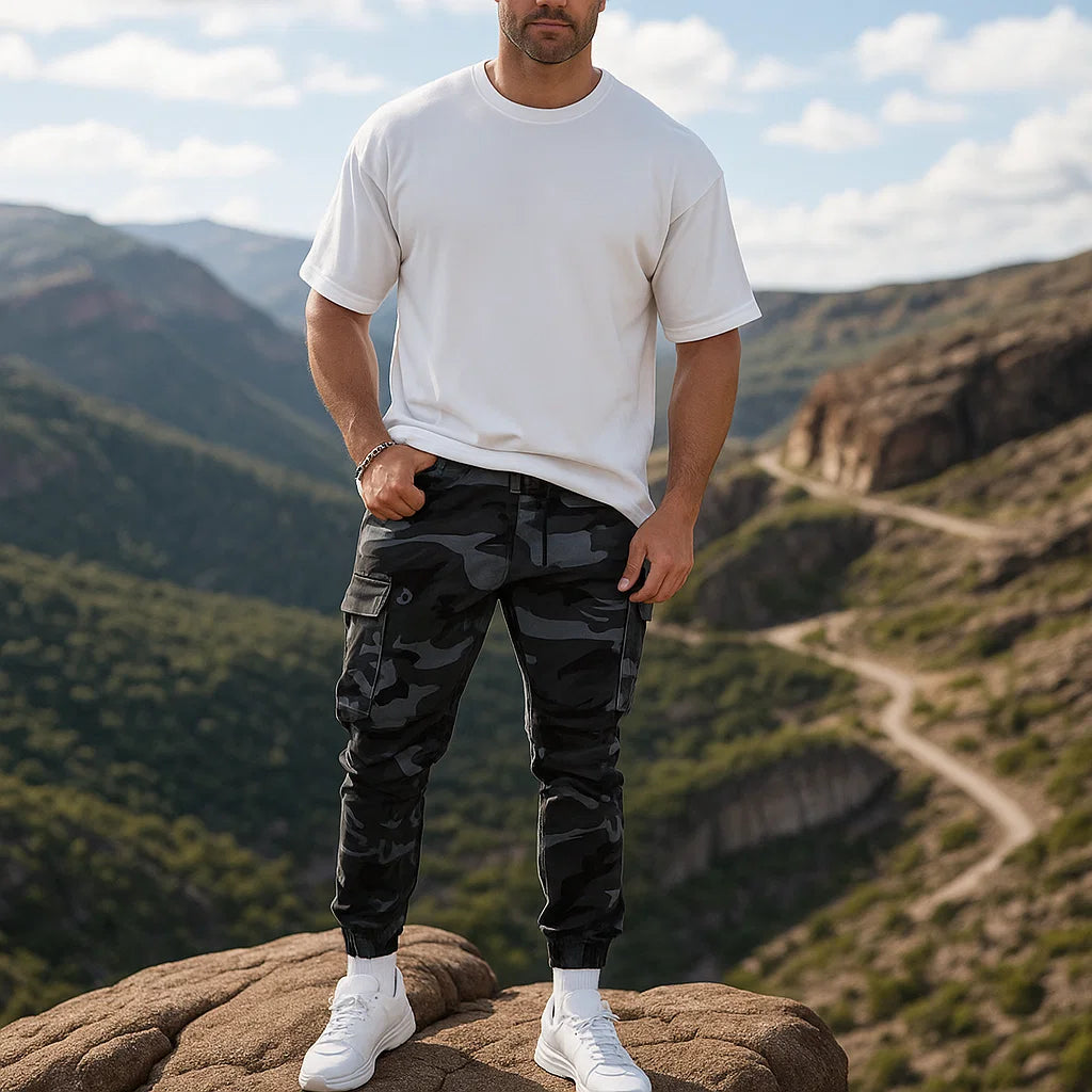 👖 Robuste taktische Arbeitshose – 💪 Strapazierfähiges Nylon-Baumwollgewebe | 🔧 Mehrere Taschen | 🌲 Für Outdoor-Aktivitäten und Arbeit geeignet