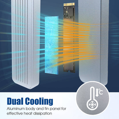 🔥Stoklar bitene kadar %40 indirim!🎉Yüksek hızlı katı hal sürücü muhafazası