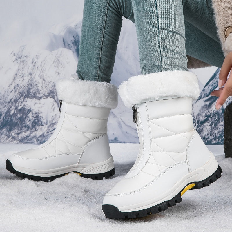 🔥While supplies last, 50% off!🎉Non-slip, warm snow boots with zipper for women
