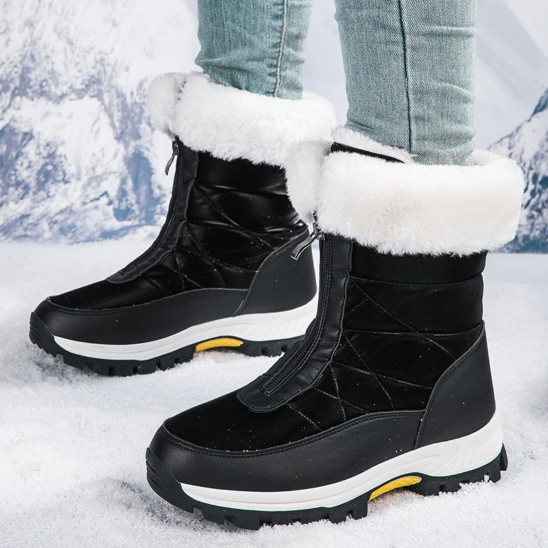 🔥While supplies last, 50% off!🎉Non-slip, warm snow boots with zipper for women