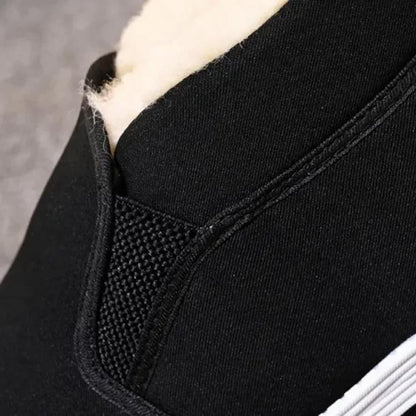 🔥İndirimin son günü! %50 indirim!🔥Erkekler için süper sıcak suni kürk astarlı ve kaymaz tabanlı pamuklu ayakkabılar. 