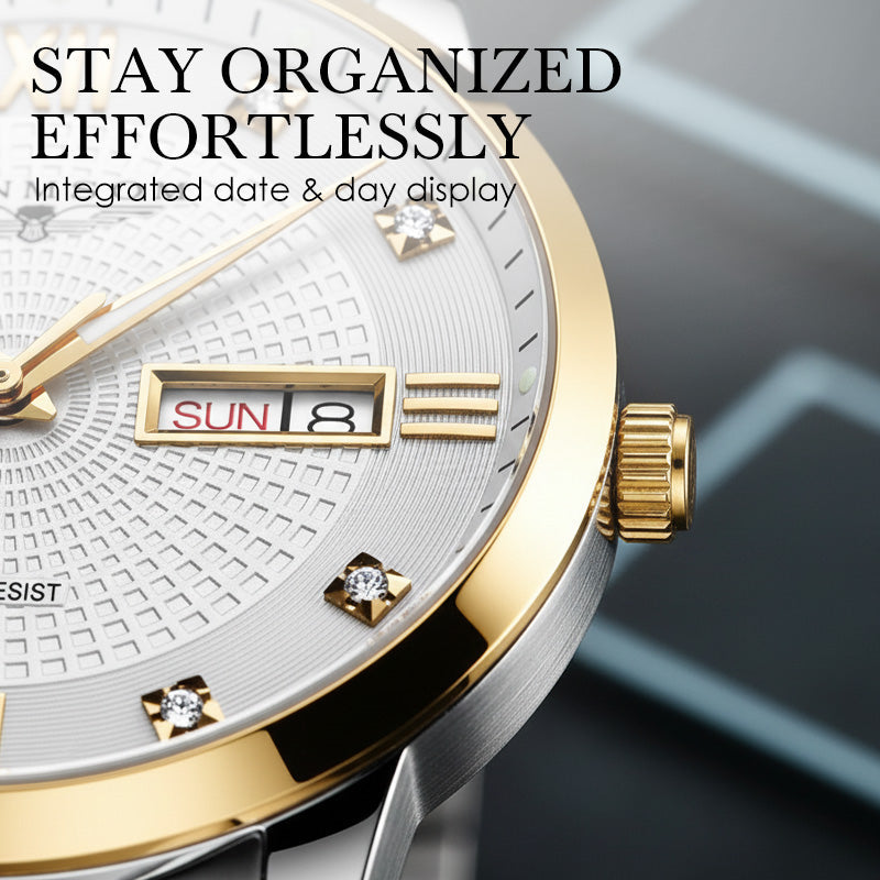 ⏳Jahresend-Premium-Verkauf: 50 % Rabatt💥Herrenuhr aus Edelstahl, wasserdicht, Business-Modell