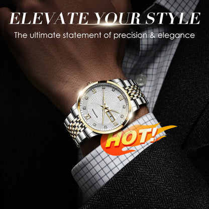 ⏳Jahresend-Premium-Verkauf: 50 % Rabatt💥Herrenuhr aus Edelstahl, wasserdicht, Business-Modell