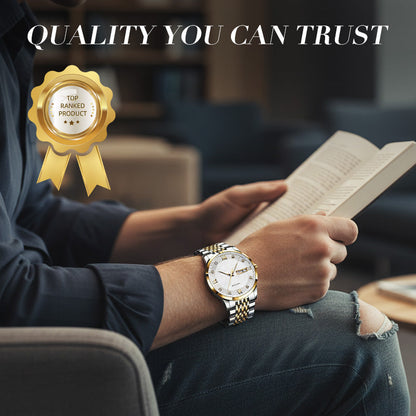 ⏳Jahresend-Premium-Verkauf: 50 % Rabatt💥Herrenuhr aus Edelstahl, wasserdicht, Business-Modell