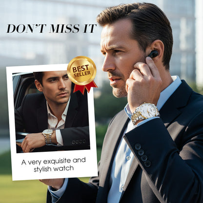 ⏳Jahresend-Premium-Verkauf: 50 % Rabatt💥Herrenuhr aus Edelstahl, wasserdicht, Business-Modell