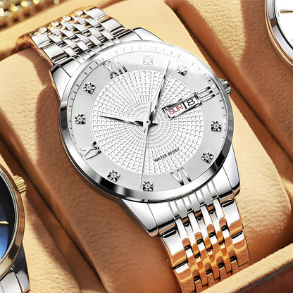 ⏳Jahresend-Premium-Verkauf: 50 % Rabatt💥Herrenuhr aus Edelstahl, wasserdicht, Business-Modell