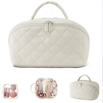 🖤 Black Friday-Sale: 50 % RABATT 🔥 Große, tragbare Kosmetiktasche mit Griff