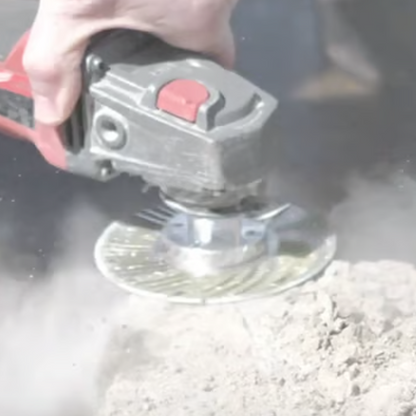 🔥 BLACK FRIDAY - 50% RABATT! 💎 GALVANISIERTE DIAMANTSCHLEIFSCHEIBE - 3 Größen (115/125/150mm) in 1 Set, Für Beton, Fliesen und Metall, Inklusive Aufbewahrungstasche 🛠️📦