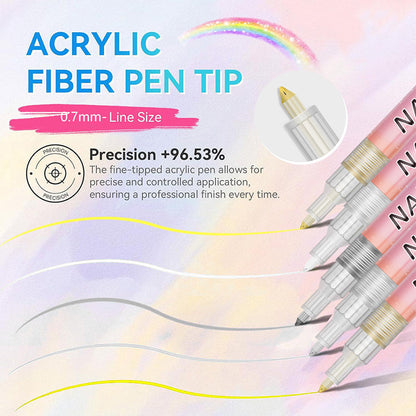 🎁Noel Hediyesi🎄12 Renkli Profesyonel Oje Kalem Seti