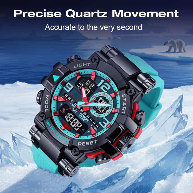 🔈🔈Zeitlich begrenztes Angebot: 60 % RABATT⌚Multifunktionale wasserdichte digitale LED-Uhr