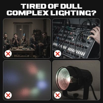 🌈 %60 İNDİRİM! ✨ Çoklu ışınlı LED ortam aydınlatması – 16 renk, uzaktan kumanda ve kolay kurulum 🌌