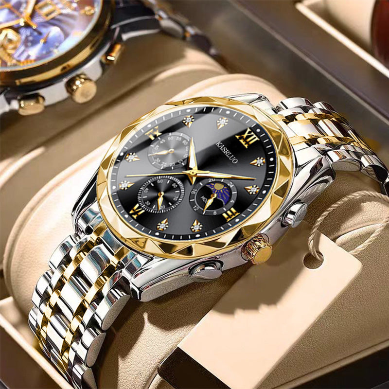 ⌚ 40% RABATT! 🎉 Herrenmode Wasserdichte Quarzuhr – Elegantes Design, LED-Anzeige & Langlebige Batterie 🔋✨📦