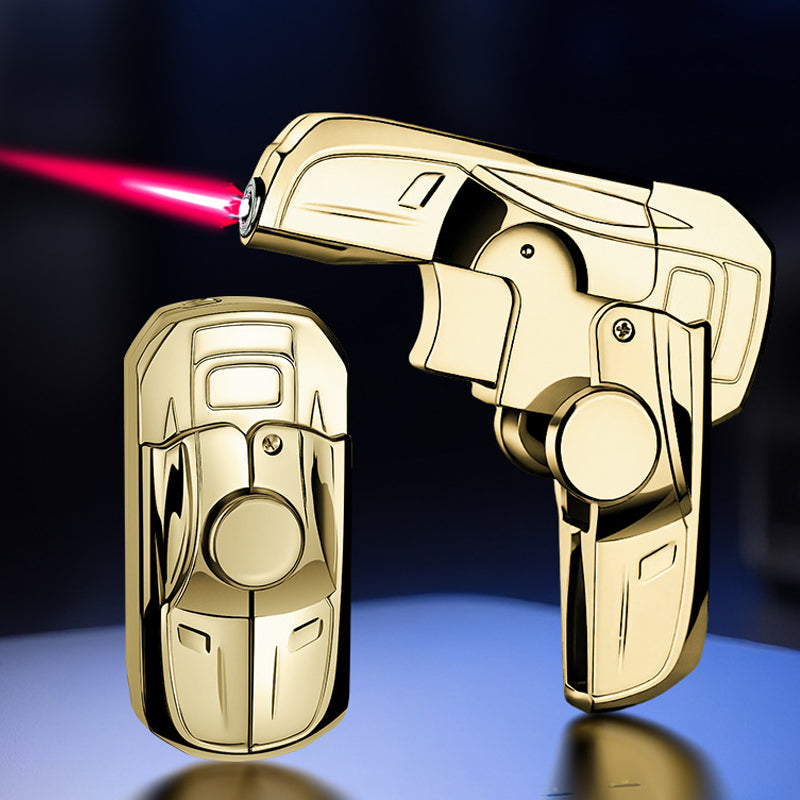 📢📢50 % Rabatt!!! 🎅Transformierbares windfestes Feuerzeug im Rennwagen-Design