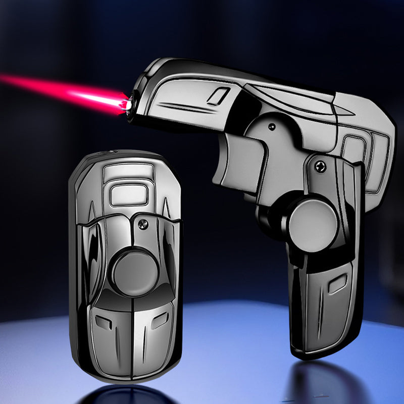 📢📢50 % Rabatt!!! 🎅Transformierbares windfestes Feuerzeug im Rennwagen-Design