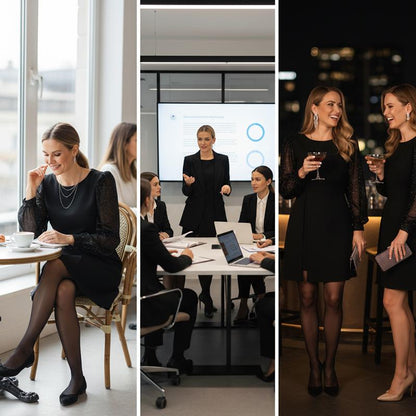 ✨🎅Christmas Offers – For a limited time only!⏰Stylish women's dress with sequin embellishment 